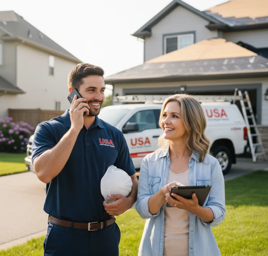 USA Roof Repair Experts customer support in Texas
